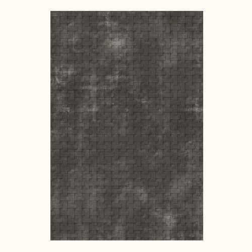 Moderner Teppich - HORTA - Sirecom Tappeti - mit geometrischen Motiven / Bambus / rechteckig