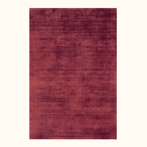 Moderner Teppich - LUCE BERRY - Sirecom Tappeti - einfarbig / Viskose / rechteckig