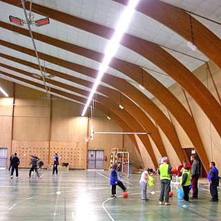 Elektrisches Heizpaneele - SPORTS HALL - SBM - deckenmontiert