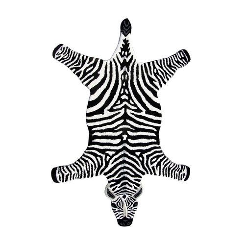 Moderner Teppich - ZEBRA - SITAP Società Italiana Tappeti - Tiermuster / Wolle / handgetuftet