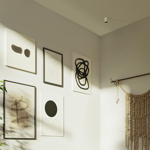 Strahler für Aufbau - NANOPERFETTO BASE - Ivela spa - LED / rund / IP40