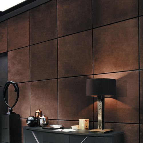 Dekorplatte für Wand - SMART: BOISERIE B  - SMANIA - Holz / matt