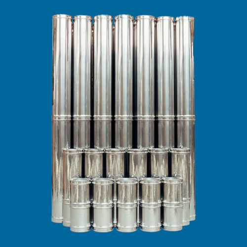 Edelstahl-Rauchrohr - INOXSABIANA 25 - Sabiana - Kupfer / Aluminium / Steinwolle