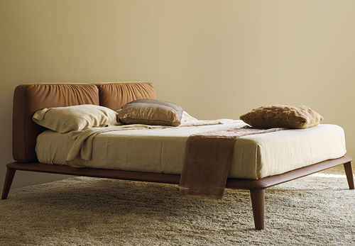 Doppelbett - TUSCAN - Falegnami - modern / gepolstertes Kopfteil / Stoff