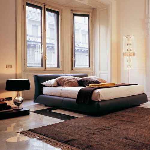 Doppelbett - EXIGE - Falegnami - modern / Polster / Kopfteil