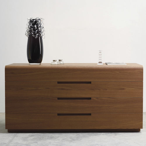 Moderne Kommode - NIDA  - Falegnami - lackiertes Holz / Eiche / Esche