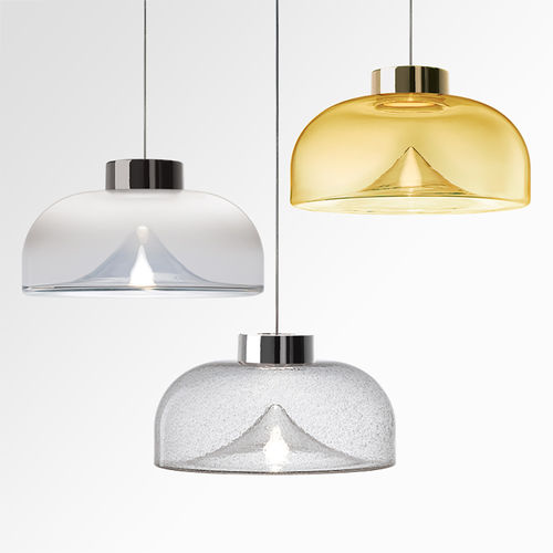 Hängelampe - AELLA MINI 30 S - Leucos srl - geblasenes Glas / Kristall / modern
