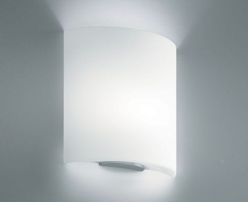 Moderne Wandleuchte - CELINE P 35 - Leucos srl - für den Innenraum / Nickel / Glas