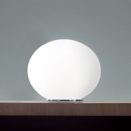 Tischlampe - SPHERA T 3 / 29 - Leucos srl - Metall / Chrom / geblasenes Glas
