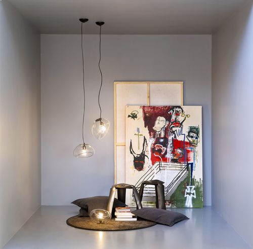 Hängelampe - LIGHTBODY BOLD S - Leucos srl - Metall / Glas / modern