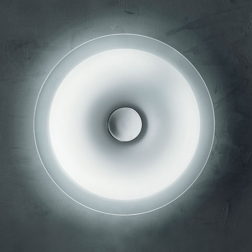 Moderne Wandleuchte - PLANET P-PL 48 - Leucos srl - für den Innenraum / Chrom / lackiertes Metall