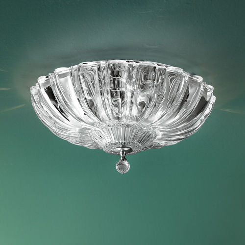 Moderne Deckenleuchte - PASCALE PL 30 - Leucos srl - Kristall / Chrom / LED