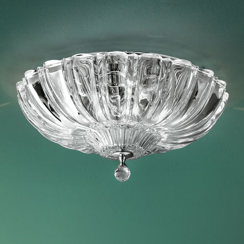 Moderne Deckenleuchte - PASCALE PL 40 - Leucos srl - Kristall / Chrom / LED