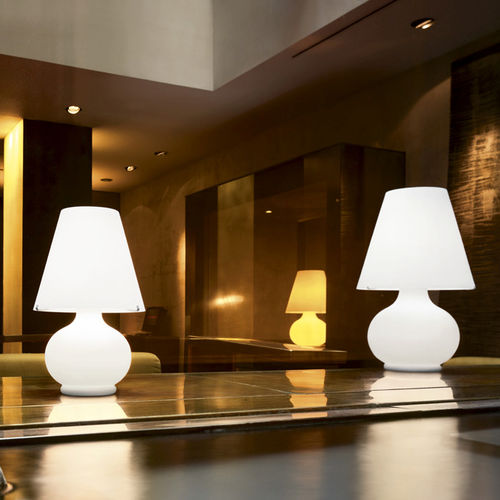 Tischlampe - PARALUME M (MEDIUM) T - Leucos srl - Metall / geblasenes Glas / modern