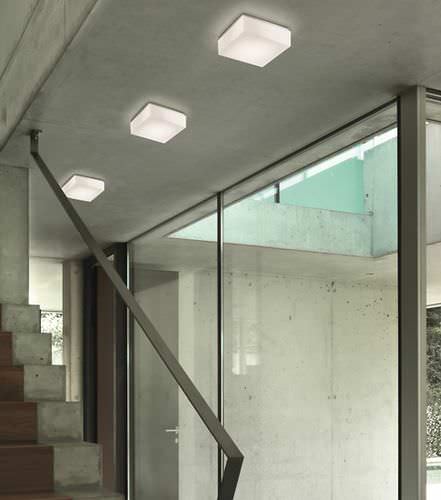Aufbauleuchte - CUBI P-PL 28 - Leucos srl - LED / quadratisch / Objekteinrichtung