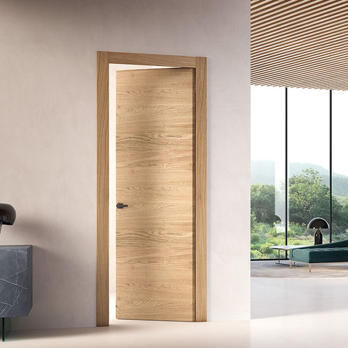 Tür für Innenbereich - NODATO ON - BARAUSSE - Holz / einflügelig / modern