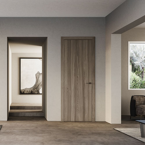 Tür für Innenbereich - OTTER FEEL - BARAUSSE - Holzfurnier / einflügelig / modern