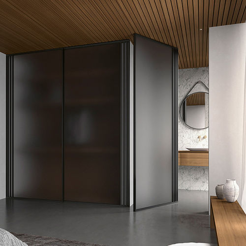 Pivot-Tür - CARBON TIP I30 - BARAUSSE - für Innenbereich / Glas / Aluminium