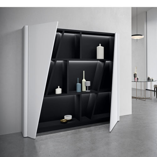 Moderner Lagerschrank für Küchen - Vision - SNAIDERO RINO SPA - Laminat