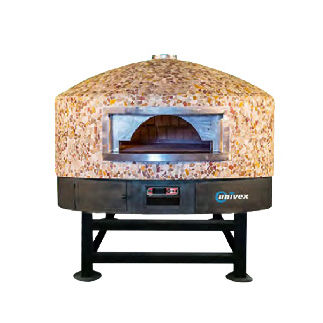 Profi-Pizzaofen - DOME47RT - UNIVEX - Gas / Durchlauf / freistehend