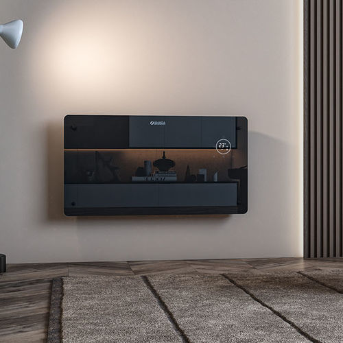 Elektrischer Konvektor - CALEO GLASS - Olimpia Splendid - 1000 w / 2000 w / modern
