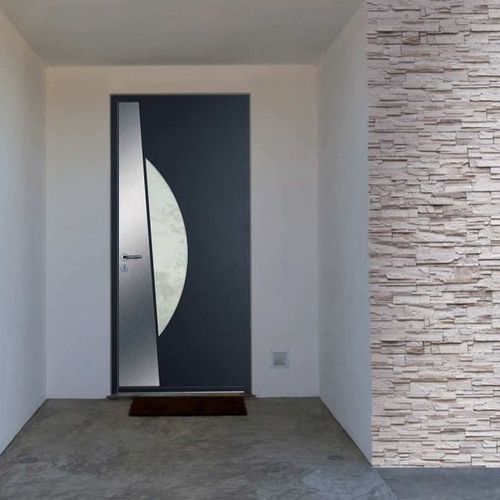 Eingangstür - LOFT - Rehau - Aluminium / Verbundwerkstoff / Polyamid