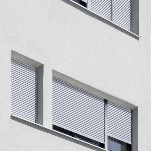 Rollladen - Rehau - Aluminium / matt / Akustik