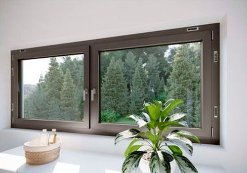 Verbundwerkstoff-Fenster - RAUFIPRO®  - Rehau - PVC / Schiebe / mit Doppelverglasung