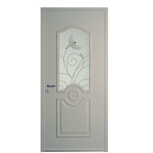 Nebeneingangstür - COSY - Rehau - Holz / Aluminium / Glas