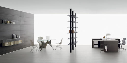 Chefschreibtisch - CORNER - Citterio - modern / Holz / mit Stauraum