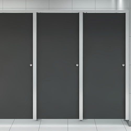 Sanitärkabine für Dusche - OASIS  - Thrislington Cubicles - HPL / Glas / Holz