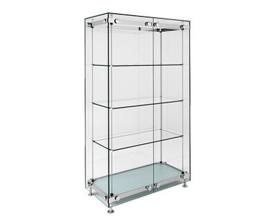 Moderne Vitrine - SSG003.1000 - Shopkit - Glas / für Gewerbegebrauch