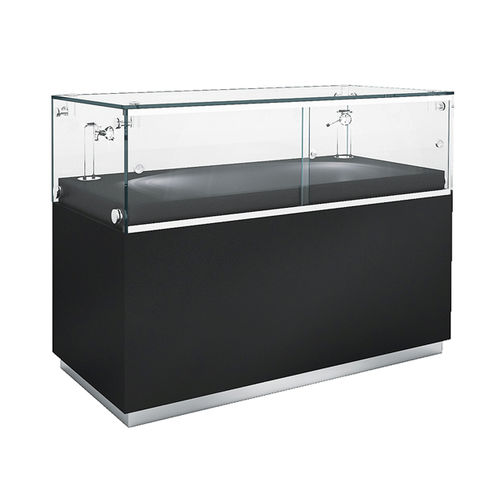 Moderne Vitrine - WG003.CL - Shopkit - Glas / beleuchtet / niedrig