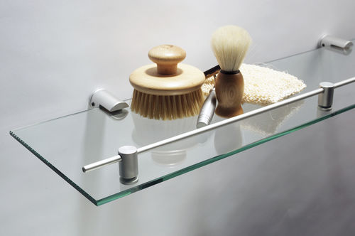 Wandmontiertes Regal - Shopkit - modern / Glas / für Gewerbegebrauch