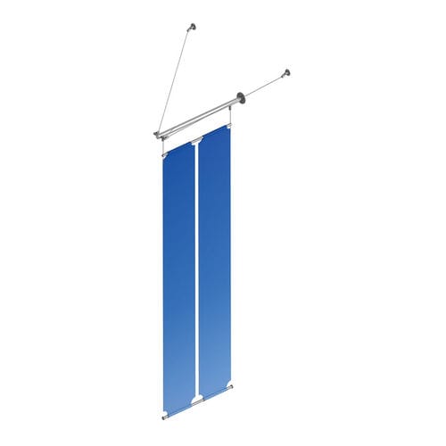 Wandmontiertes Schild - TYPE C - Shopkit - Edelstahl / für den Innenraum