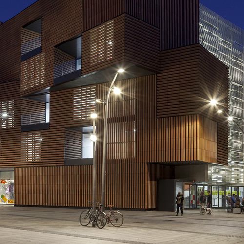Straßenlaterne - FUL - Escofet - modern / galvanisiertem Stahl / COR-TEN®-Stahl