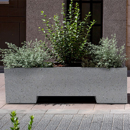 Beton-Pflanzkübel - MOVE - Escofet - rechteckig / wasserdicht / modern