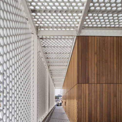 Fertigbeton-Schirmwand - SCOB LATTICE - Escofet - für Außenbereich / modular