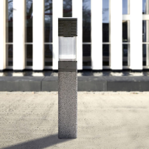 Leuchtpoller für Garten - PRISMA series - Escofet - modern / Polycarbonat / Edelstahl