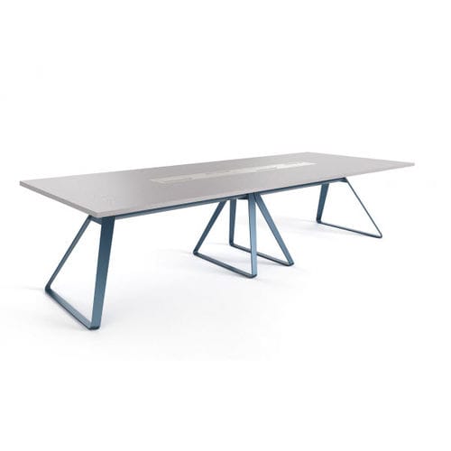 Moderner Besprechungstisch - Aerie - Versteel - Holzfurnier / MDF / Laminat