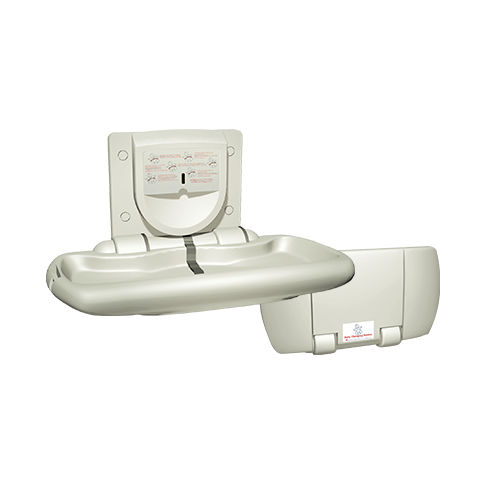 Kunststoff-Wickelstation - 9012 - American Specialties, Inc. - Polyethylen (PE) / wandmontiert / Baby