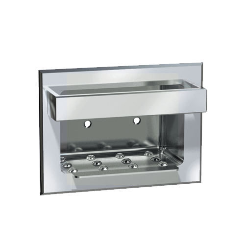 Einbau-Seifenhalter - 0398 - American Specialties, Inc. - Edelstahl / poliert