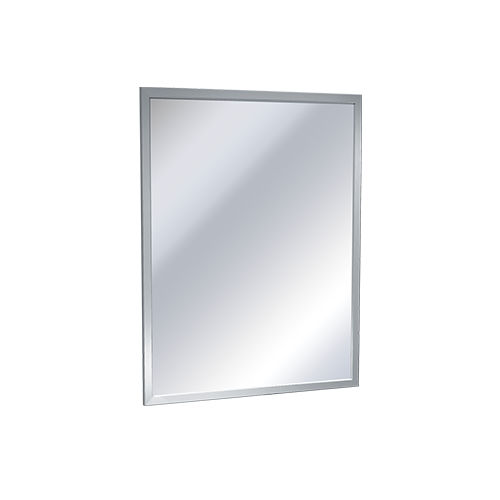 Wandmontierter Spiegel - 0600 SERIES - American Specialties, Inc. - modern / rechteckig / Edelstahl