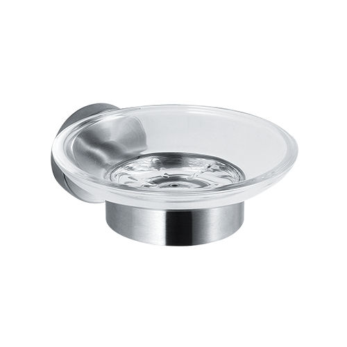 Wandmontierter Seifenhalter - 7313 - American Specialties, Inc. - Metall / Glas