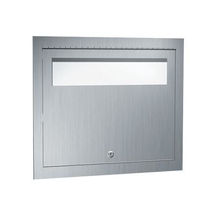 Kasten-Sitzauflagenspender - 0477 - American Specialties, Inc. - Einbau / manuell / Edelstahl
