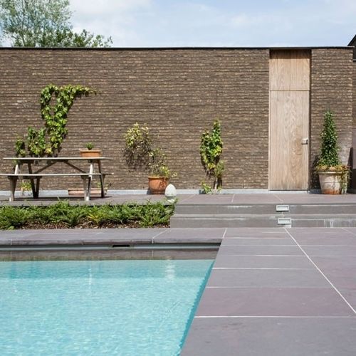 Steinbodenbelag - LUSOROCHAS NATURAL STONE - Granit / Keramik / für den Innenraum