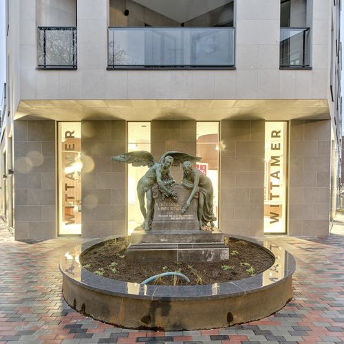 Naturstein-Fassadenverkleidung - Moca Creme Honed - LUSOROCHAS NATURAL STONE - Paneel / vertikal / nachhaltig