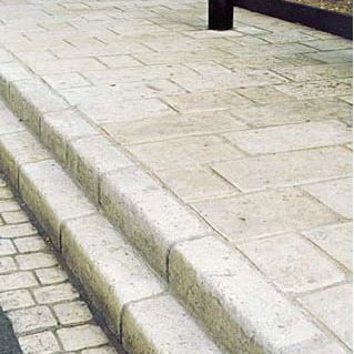 Bordstein-Randstein - GPBT - Girpav - Kunststein / rechteckig