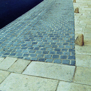 Kunststein-Pflasterstein - G108 - Girpav - befahrbar / für öffentliche Bereiche / aus recyceltem Material