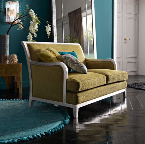 Klassisches Sofa - 21362 - SPINI - Stoff / Holz